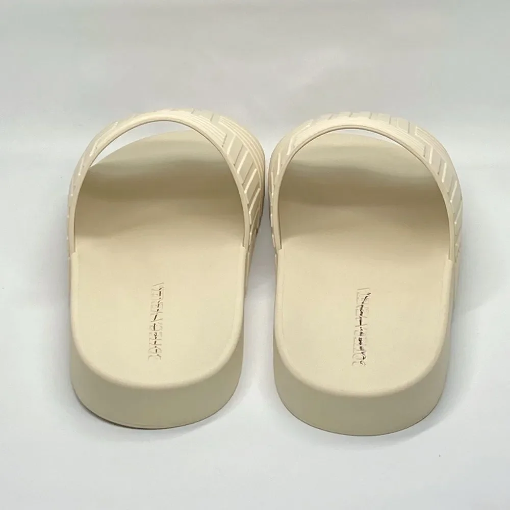 Bottega Veneta Rubber Slide Sandals size 46/us size 13